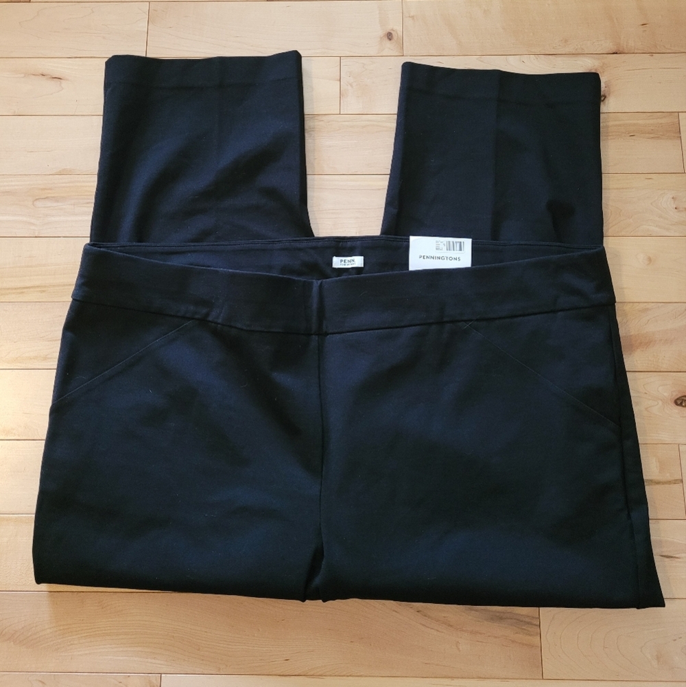 Brand new Penningtons women's 5XP black pants